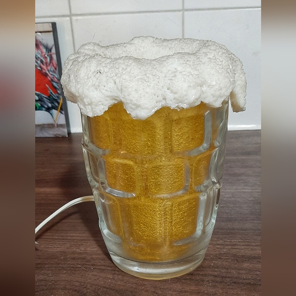 One of a kind Draft Beer lamp